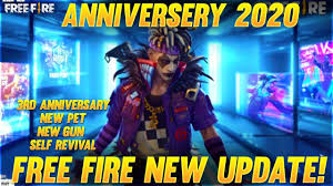 Free fire is a battle royale mobile game that was released back in 2017. Free Fire Live New Update Anniversary 2020 Youtube