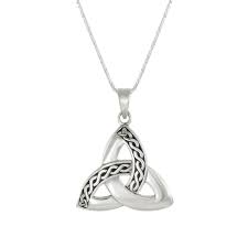Celtic knots are a variety of knots and stylized graphical representations of knots used for the celtic knot as a tattoo design became popular in the united states in the 1970s and 1980s. Trinity Celtic Knot Sterling Silver Pendant Necklace