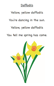 Freebie April Poetry Collection Grade Onederful Spring Poem Spring Poems For Kids Flower Poem