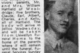 East Tennessee Veterans Memorial Association — Hatfield, Carl G.