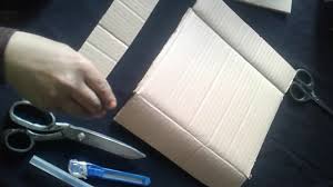 طريقة عمل سرير مجسم اول قطعه رائعه فى غرفة النوم من الكرتون Youtube