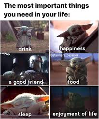 Star Wars On Instagram Don T Forget Family I Can T Stop Posting Baby Yoda Follow Starwars Passion For Yoda Funny Star Wars Memes Yoda Meme