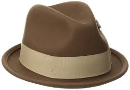 Brixton Men S Gain Fedora Toffee Large Fedora Fedora Hat Brixton Fedora
