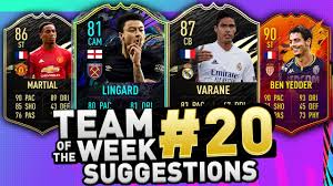 Check spelling or type a new query. Video Fifa 21 Totw 20 Early Predictions 2021