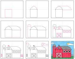 Cad pro computer drafting software … How To Draw A Barn Art Projects For Kids