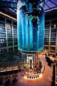 Aquarium In The Berlin Radisson Sas Hotel Berlin Hotel Sites Germany