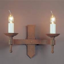 We've got great deals on candle wall lights. Vintage Medieval Double Candle Wall Light In Aged Finish
