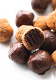 This recipe for dark chocolate truffles solves my problem. Chocolate Truffles Just Two Ingredients