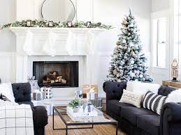 Christmas outside decoration ideas crystal icy hot. 40 Black And White Christmas Decor Ideas How To Decorate With Black And White For The Holidays Hgtv