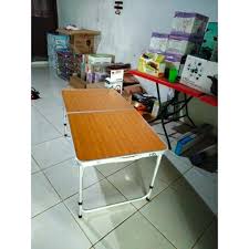 Meja lipat meja portable meja usaha: Gb056 Meja Lipat Meja Koper Meja Kayu Lipat Meja Jualan Meja Portable Murah Shopee Indonesia