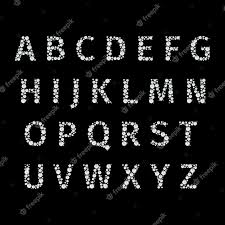 Download Free Vector Vector Alphabet With Diamonds Letters Brilliant Luxury Diamond Crystal Font Letter And Typeset Illustration