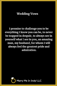 You can solve this situation by finding some wedding vow examples. Wedding Vow Ideas And Inspiration With Pdf S Wedding Ceremony Pro Indiana