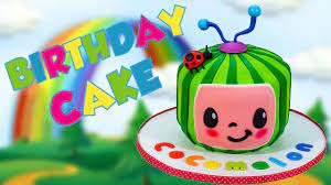 Cocomelon preschool educational videos teach kids about letters, numbers, shapes, colors, animals. Cocomelon Birthday Cake Youtube
