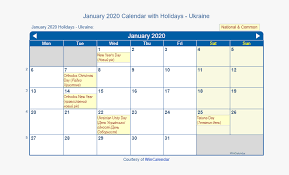 A calendar can help keep your day to day life in order. January 2020 Calendar With Ukraine Holidays February Catholic Calendar 2020 Hd Png Download Kindpng
