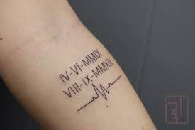 87 Me Gusta 2 Comentarios Lisette Martinez Eyekandi Ink En Instagram Simple Roman Numerals For Herzschlag Tattoo Tattoo Ideen Unterarm Tattoos Familie