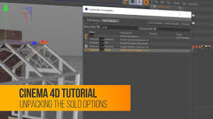 Konstantin gorodilov dominika bergmannova cambrils 2017 wdsf io lat solo s. Cinema 4d Tutorial Solo Options Overview Youtube