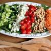 Mix dressing ingredients in a small jar 1