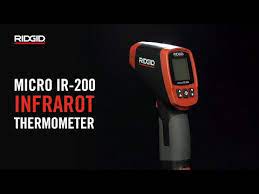 Entre y conozca nuestras increíbles ofertas y promociones. Micro Ir 200 Infrarot Thermometer Ridgid Tools