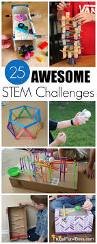 30 Awesome Stem Challenges For Kids With Inexpensive Or Recycled Materials Frugal Fun For Boys And Girls Teaching Stem Homeschool Stem Stem Classroom