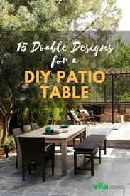 You can even use the steps as shelves for more rustic outdoor decor. Diy Patio Table 15 Easy Ways To Make Your Own Bob Vila