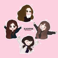Black And Pink Cartoon 860 Likes 17 Comments Bts Blackpink Fanart Brinkookrose On Instagram Blackpink Chibi Blackpink Tv Enjoy Blackpinkoffic Blakpink Chibi Blackpink