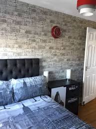 Super Brick Wallpaper Bedroom Boys Wallpapers 52 Ideas Brick Wallpaper Bedroom Boys Bedroom Grey White Brick Wallpaper Bedroom
