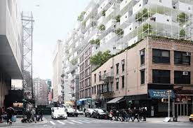 Gallery Of Speculative Project Seeks To Take Advantage Of Nyc Air Rights For Affordable Housing 8 Affordable Housing New York Buildings Architecture Model