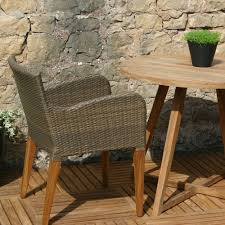Dine and lounge on one garden set with the casual dining table and comfy seating. Contemporary Summergrass And Teak Rattan Outdoor Dining Chairs Uk