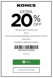 Kohl S Yes Pass Coupon Save 20 Off Sitewide Kohls Coupons Kohls Coupons