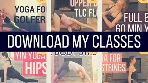 Download My Youtube Yoga Classes No Wifi Needed No Ads Free Free Yoga Classes Lean Body Workouts Yoga Class