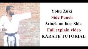 Yoko Zuki i.e. Side Punch | Karate tutorial - YouTube