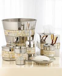 Paradigm Mother Of Pearl Bath Accessories Bathroom Accessories Bed Bath Macy S Silver Home Accessories Amazing Bathrooms Bath Accessories