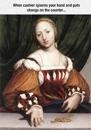 Why You Do That Cashiers Funny Pictures Art History Memes Classical Art Memes