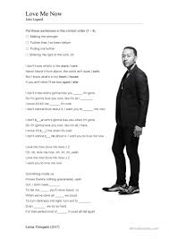 Reviews there are no reviews yet. Love Me Now By John Legend English Esl Worksheets For Distance Learning And Physical Classrooms