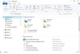 Nov 22, 2020 · by clicking the windows start menu, you can easily find an item called file explorer. How Does File Explorer Work In Windows 10 Dummies