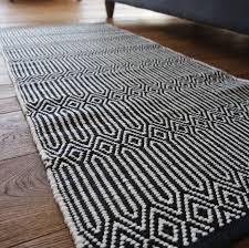 Black And White Bath Rug Runner Are You Interested In Our Cotton Runner Rug With Our Grey And White Runner You Need Look No Further Rug Runner Hallway Cotton Runner Long Bathroom Rugs
