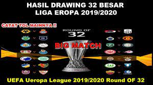 Get the latest news, video and statistics from the uefa europa league; Hasil Drawing 32 Besar Liga Eropa 2019 Uefa Europa League 2019 2020 Laga Big Match Youtube