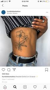 Tattoo Black Girls With Tattoos Tattoos Orchid Tattoo