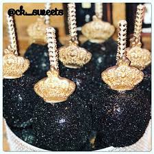 Black And Gold Candy Apples King Themed Candy Apples Black And Gold Candy Apples Sweet Gold Candy