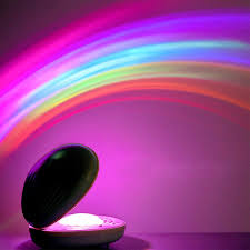 Hot Deal 7ae9 Led Colorful Rainbow Projector Shell Night Light New Exotic Usb Scallop Night Lamp Romantic Atmosphere Lamp For Kids Gift Lights Cicig Co