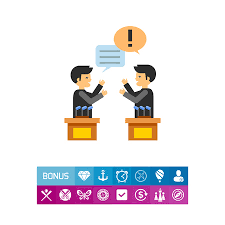 Free shipping for many products! Zwei Mannliche Figuren In Politischen Debatten Emotionen Argument Meinung Debatten Konzept Kann Fur Themen Wie Politik Kommunikation Soziologie Verwendet Werden Lizenzfrei Nutzbare Vektorgrafiken Clip Arts Illustrationen Image 64710757