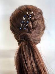 Ravenclaw Inspired Hair Vine Harry Potter Inspired Vine Etsy In 2021 Blue Hair Accessories Kids Braided Hairstyles Hair Pieces