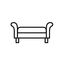 Tufted headboard #diy #tufting #headboard #bench @toolboxdivas via @toolboxdivas. Upholstered Bench Seat Entryway Patio Furniture Vector Line Icon Stock Vector Illustration Of Design Label 134457575