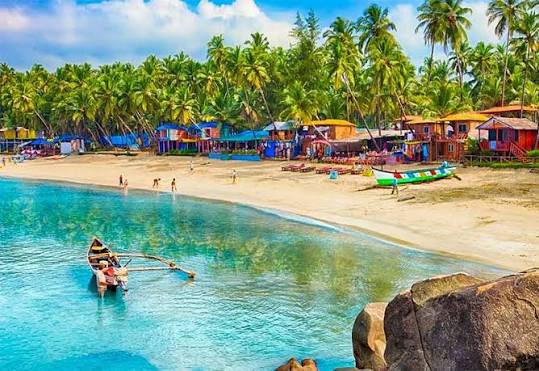 Agonda Beach in Canacona, South Goa