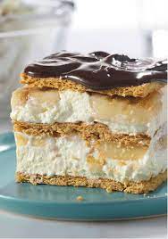 No Bake Banana Eclair Cake Recipe Kraft Recipes Cake Recipes Dessert Recipes Desserts