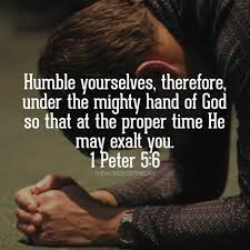 Humble Yourselves Therefore Under The Mighty Hand Of God So That At The Proper Time He May Exalt You 1 Peter True Christianity Scripture Quotes Bible Quotes