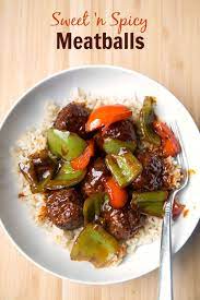 Sweet N Spicy Meatballs Recipe Spicy Meatballs Sweet N Spicy Easy Dinner Recipes