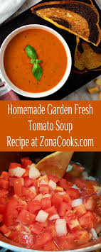 Homemade Garden Fresh Tomato Soup In 2020 Homemade Tomato Soup Recipe Easy Tomato Soup Recipe Fresh Tomato Recipes