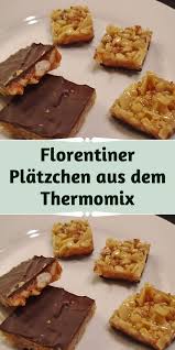 Florentiner Platzchen Aus Dem Thermomix Kekse Backen Rezept Platzchen Backen Rezepte Platzchen Backen