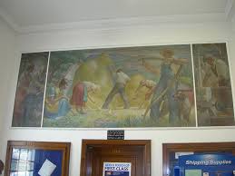 Rocky Mount Va Post Office Mural Office Mural Mural Rocky Mount